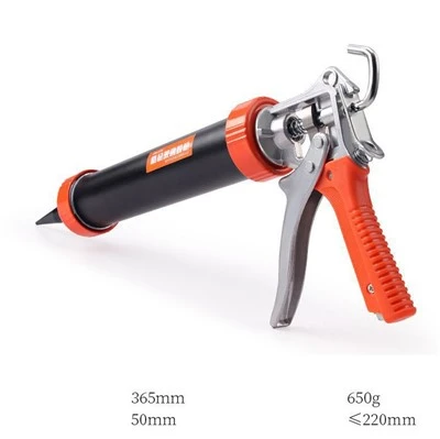 Lao động luân chuyển hợp kim nhôm-súng bắn keo tiết kiệm và bền bỉ Súng bắn keo kết cấu súng keo 300ml